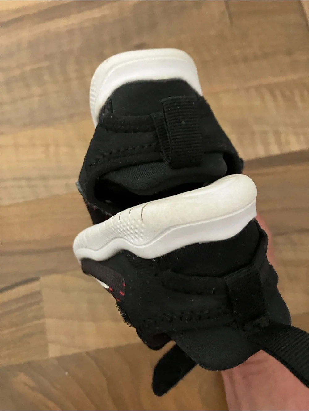 Nike 4C Baby Sneakers black white red
